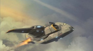 Skyranger Troop Transporter concept art