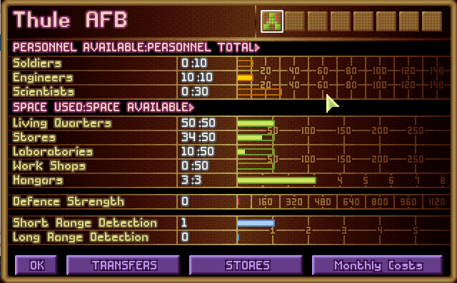 Base Information Type 1 MixedConventional 1Tank Rocket Launcher and 10 Soldiers build in X-COM UFO Defense.PNG